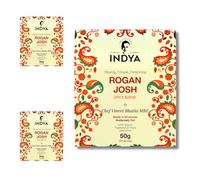 Rogan Josh Spice Mix 3 Pack by Chef Vineet Bhatia MBE - Non Spicy, Gluten Free, No Preservatives, Vegetarian & Vegan Friendly | INDYA Spices (Multipack (3 packs))
