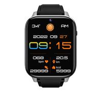 Rogbid 4G LTE Smart Watch Phone for Men Women Call and Dial Dual Cameras 8MP+5MP All Ceramic Smartwatch with SIM Card Slot Support All Networks Heart Rate Sleep Monitor 1.8" Watches (Black)