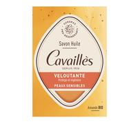 Rogé Cavaillès Cavaillè Solid Soap with Velvety Oil for Sensitive Skin, Almond, Organic, 100 g