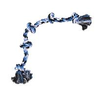 ROGE DOGE GIOCHIO - ROTON COTTON CANDA PERCHIO 90 x 5 x 5 CM | Cleaning Puppy Points | Interactive Temptation Chew Cotton Rope for Dogs for Medium and Large Breeds for Thu