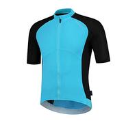 Rogelli Ray Men's Cycling Jersey, mens, Cyclingjersey, 001.097, black/blue, XXL