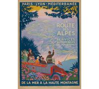 Roger Broders - La Route des Alpes, 1920