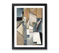 Roger De La Fresnaye Still Life 4 Classic Painting Framed Print | A4 Black Framed Wall Art | Ready to Hang | Classic Historical Picture | Living Room Bedroom Lounge Office