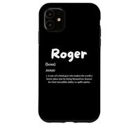 Roger Definition Personalized Name Custom Costume For Rogers Case for iPhone 11
