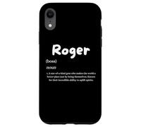 Roger Definition Personalized Name Custom Costume For Rogers Case for iPhone XR