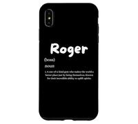 Roger Definition Personalized Name Custom Costume For Rogers Case for iPhone XS Max