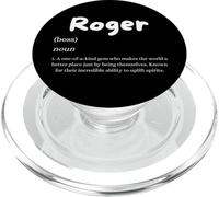 Roger Definition Personalized Name Custom Costume For Rogers PopSockets PopGrip for MagSafe