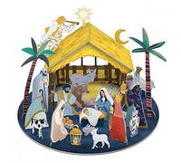 Roger la Borde 3D Pop & Slot Advent Calendar Nativity Away In A Manger