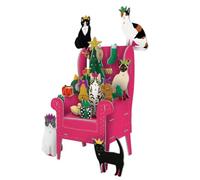 Roger la Borde - 3D Pop & Slot Large Advent Calendar - Cosy Cats