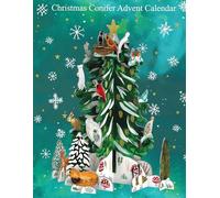 Roger la Borde Christmas Conifer Festive Pop & Slot Advent Calendar