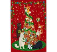 Roger la Borde - Miaow Factor Advent Calendar Greeting Card - ACC103