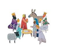 Roger la Borde Pop & Slot Nativity Scene Decoration