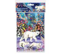 Roger La Borde - Small Christmas Advent Card - Aurora Bears