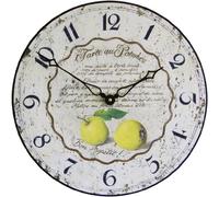 Roger Lascelles Kitchen Clock, Wood, Off White, 36 x 5 x 36 cm