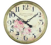 Roger Lascelles, Large Floral Wall Clock,50 cm