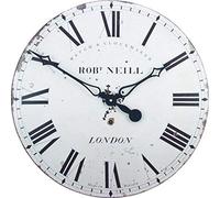 Roger Lascelles Large London Clockmaker's Wall Clock - 49.6cm, White