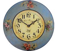 Roger Lascelles Pretty Hotel Floral Clock, 14.2-Inch