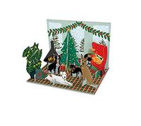 Roger Le Bord Fireside Dog Pop and Slot Christmas Decoration