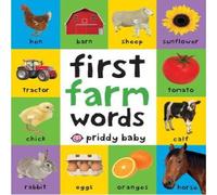 Roger Priddy First Farm Words Board book Book Roger Priddy Multicolor