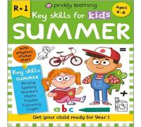 Roger Priddy Key Skills for Kids Summer Paperback Book Roger Priddy Multicolor