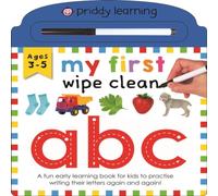 Roger Priddy My First Wipe Clean: ABC Book Roger Priddy Multicolor