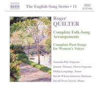 David Owen Norris – Quilter: Folk-Song Arrangements / Part-Songs for Women's Voices – CD – NAXOS