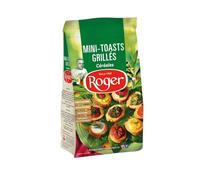 Roger - The 150 g bag - Aixois mini toasts grilled with cereals