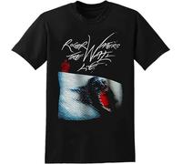 Roger Waters The Wall Tour T-Shirt Men Shirt Rock Music Tee Black-3XL Tee (X-Large)