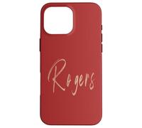 Rogers Arkansas Vintage elegant design Case for iPhone 16 Pro Max