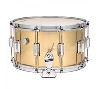 Rogers Dyna-Sonic 7 Line 14 x 8 Natural Brass Snare Drum