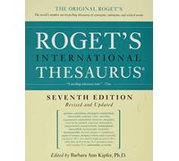 Roget's International Thesaurus
