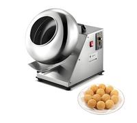 ROGHA Electric Sugar Coating Machine 30cm, Professional Sugar Ball Coating,Automatic Granule Rounding Machine, Roating Speed Adjustable, for Food Industries and Pharmaceutical