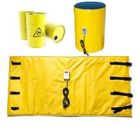 ROGHA IBC Tote Heating Jacket, Professional Heater with Digital Control, Adjustable Temperature Range 0-120°C, Ideal for Oil Drums and IBC Containers Yellow-200L