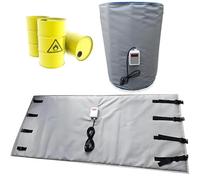 ROGHA IBC Tote Heating Jacket, Professional Heater with Digital Control, Adjustable Temperature Range 0-120°C, Ideal for Oil Drums and IBC Containers Grey-200L