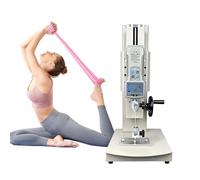 ROGHA Portable Tensile Testing Machine,Vertical Tester,Extended Hand-Cranked Vertical,300mm Travels Crank Vertical Tensile Test Bench for Textiles 100N-Standard