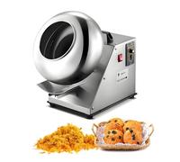 ROGHA Sugar Coating Machine, Small Commercial Mini Chocolate Panning Machine,Tabletop Fully Automatic Pill Chocolate Peanut Nut Coating Machine