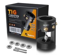 Rogierra TIG Tungsten Electrode Sharpener Head Tool Compatible with TIG Welding Tool Multi Angle with 4 Separating Slots