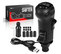 Rogierra USB American Truck Simulator Shifter, Gearshift Knob Compatible with ATS & ETS2 Games, PC Sim Racing Shifter Compatible with Logitech G27 G29 G920 Thrustmaster TH8A Fanatec