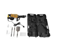 ROGONPDK 1700W Electric Demolition Hammer Drill, Jack Hammer Concrete Breaker Heavy Duty with 3 Chisels (Flat/Point/Scraper), Anti-Vibration Handle for Concrete Removal Trenching Patio
