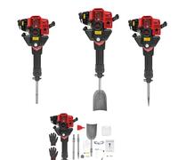 ROGONPDK 52CC Petrol Tree Digger | 2-Stroke Portable Excavator Garden Tree Pit Digger | 1900W Garden Excavator Digging Machine | 6500r/min Air-Cooled Hand-held Digger for Garden and Farm