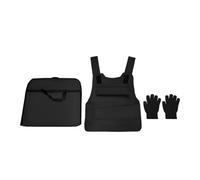 ROGONPDK Stab-Proof Vest Hidden Safety Vest Shooting Vest with Vest Proof Self-Defense Vest, 50-58cm Men Women Chest Protection+Knife Proof Cut Resistant Work Gloves
