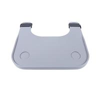 ROGONPDK Wheelchair Tray Table Removable Wheelchair Tray Table Disabled Portable Lap Tray with 2 Cup Holder for Adult Elderly Eating Reading 52 x 58 cm
