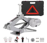 ROGTZ Electric Scissor Car Jack Kit, 3 Ton 12V Portable Auto Car Lift with 44.9 cm Range for SUV/Sedan, Floor Jack for Tire Change & Roadside Emergency