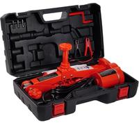 ROGTZ Electric Scissor Car Jack Kit, 3 Ton 12V Portable Auto Car Lift with 44.9 cm Range for SUV/Sedan, Floor Jack for Tire Change & Roadside Emergency