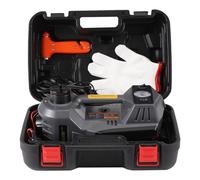 ROGTZ Hydraulic Car Jack Kit - 5 Ton Vehicle Car Lift with Integrated Air Pump 4 in 1 Vehicle Truck Trailer Floor Jack Stand Emergency First Aid Tire Repair Tool Kit
