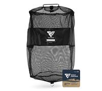 Rogue Endeavor Fish Bag for Diving, Crabbing and Spearfishing Lobster Bag, Crab, Clams. Premium Materials, Multiple Attachment Points, Packable, Marine-Grade Materials (Black)