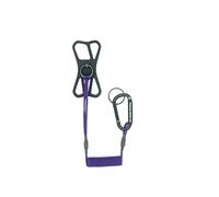 Rogue Fishing Co. The Protector Phone Tether - Phone Leash Ensures Your device is Safe and Protected - Use As Cell Lanyard or Kayak/Hiking/Boating Tether (Purple)