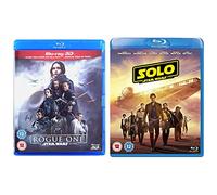 Rogue One: A Star Wars Story [Blu-ray 3D] [2017] [Region Free] & Solo: A Star Wars Story [Blu-ray] [2018] [Region Free]