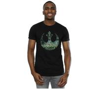 Rogue One I´m One With The Force Alliance Emblem Green T-Shirt Star Wars Black XXXL