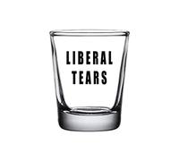 Rogue River Tactical Funny Liberal Tears Shot Glass, Gift for Republican or Conservative, 1.5 Ounce